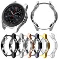 thumbnail image 1 of [Paquete De 6] Funda Protectora Compatible Con Samsung Galaxy Watch 46 Mm Y Gear S3 Frontier (No Apto Para Galaxy Watch 4 Classic 46 Mm) Cubierta Suave Chapada En Tpu Parachoques Accesorios Para Reloj, 1 of 5