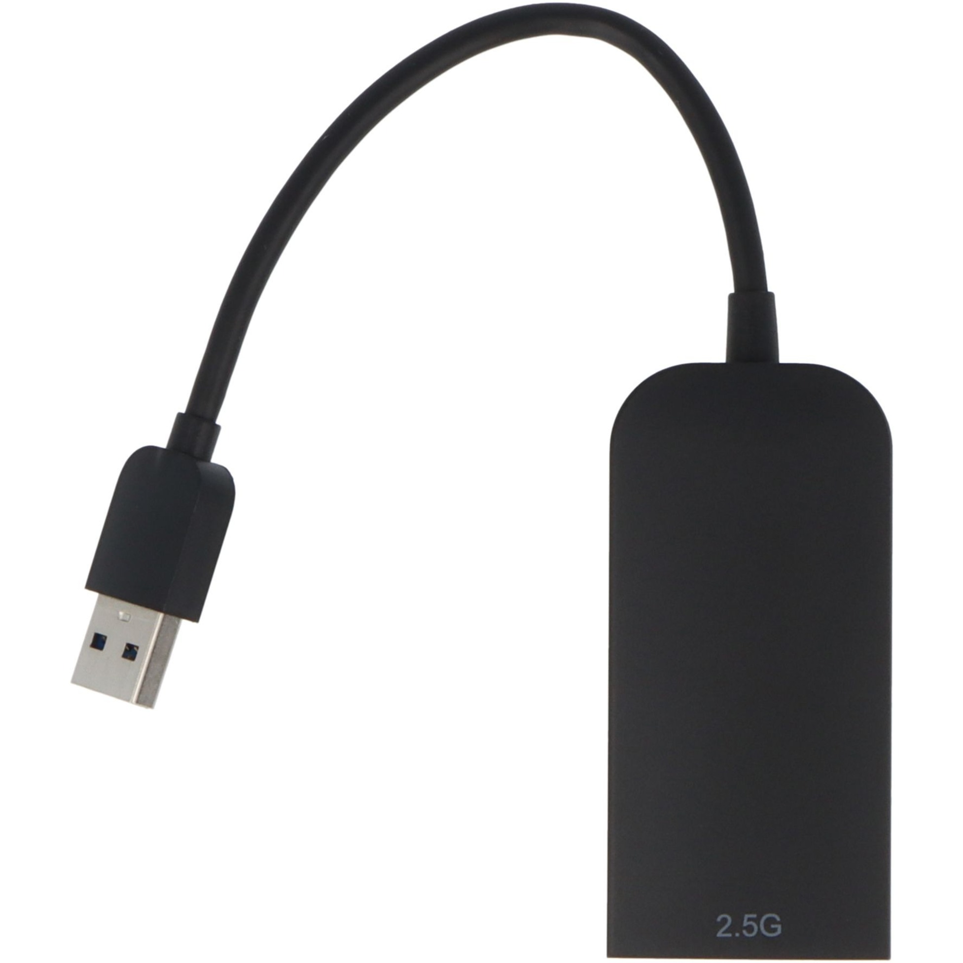 VisionTek USB-A 3.0 to 2.5Gb Ethernet, Black