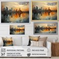 thumbnail image 4 of Designart "Enigmatic Skyline in the Sky III" Landscapes Floater Framed Wall Decor, 4 of 7