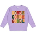 thumbnail image 2 of Inktastic Thanksgiving Funny Gobble Toddler Sweatshirt, 2 of 4