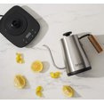 thumbnail image 3 of Hervidor Brim de cuello de cisne de 08 litros con mango de madera, fácil preparación, verter sobre café, té o bebidas calientes, 6 preajustes de temperatura variable, interfaz táctil inteligente capac, 3 of 5