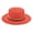 Red, variant on IDALL Fedora Hats for Men Visor Hats Summer Chain Flat Top Straw Hat Womens Outdoor Leisure Sunshade Hat Fashion Beach Top Hat Summer Hats Western Hat Black One Size