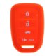 thumbnail image 2 of Funda protectora inteligente de silicona para llavero de coche Honda naranja, 2 of 7