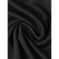 thumbnail image 5 of INSPIRE CHIC Womens Nightgowns Button Down Short Sleeve Sleep Shirts Nightshirt Pajama Dress with Pockets M Black, 5 of 6