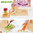 thumbnail image 4 of Fanwer Adaptive Kitchen Equipment Woodiness Anti-Slip Cutting Board, 15.98" x 2" x 13.98", 4 of 8