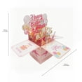 thumbnail image 3 of Happy Birthday Pop up Card, 3D Pop Up Birthday Lights Music Postcards, Balloons & Fireworks 3D Gift Box with Envelope, Pop Up Greeting Cards Best for Mom Wife Sister Boy Girl Friends, 3 of 4