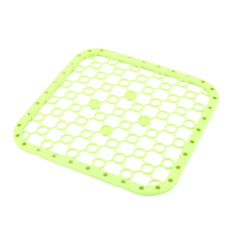 Kitchen Hollow Out Design Dish Drainer Sink Draining Board Cup