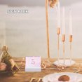thumbnail image 1 of Raindrops 6pcs Wood Holding Cards Rustic Style for Anniversary Parties Decor, 1 of 8