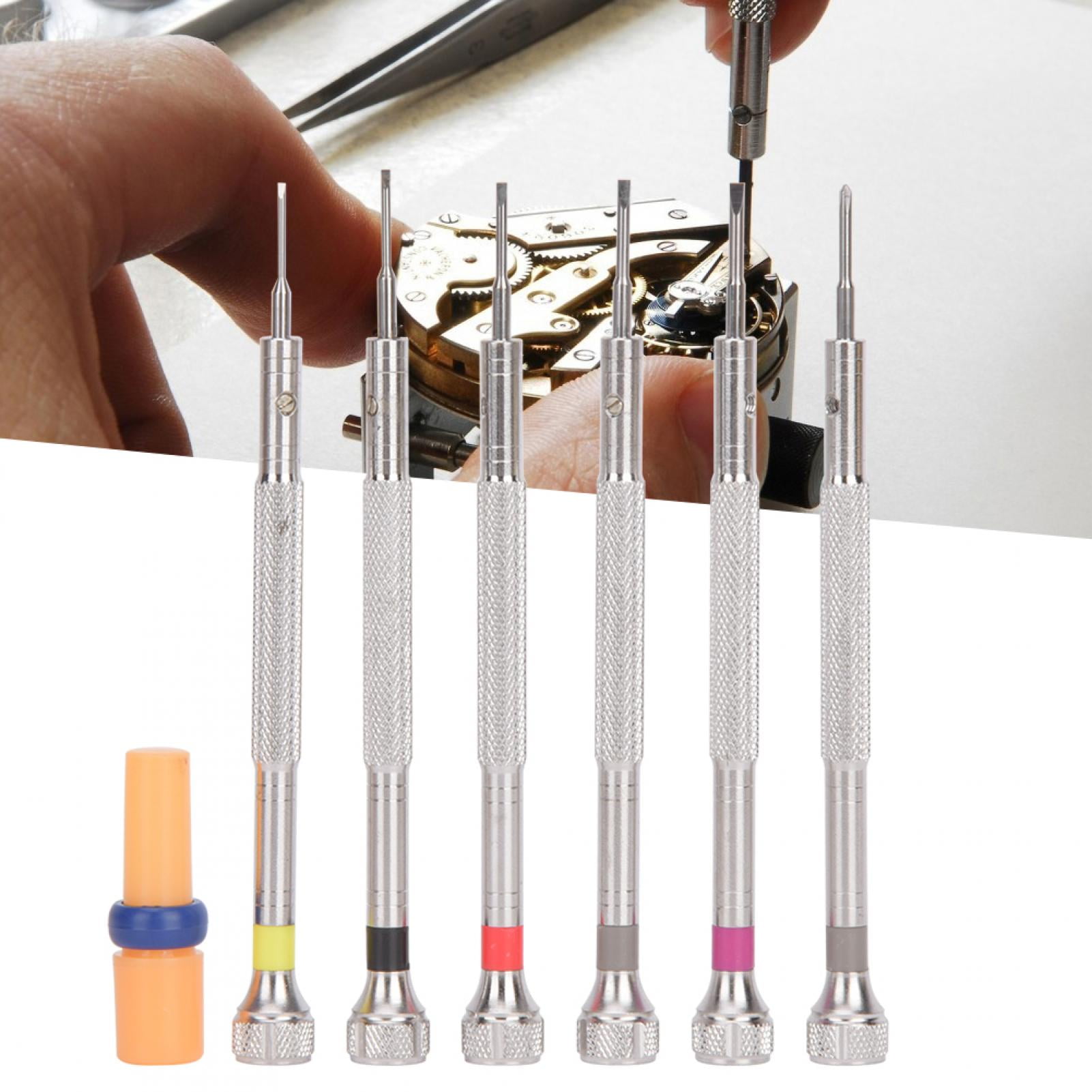 Watchmakers Screwdrivers Screwdriver Set Stainless Steel Durable For DIY Projects Repair Sunglass Walmart