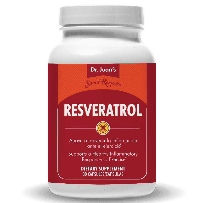 Santo Remedio Resveratrol Supports Inflammation 30CT, Wercs 1643524