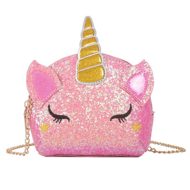Qarigey de dibujos animados de lentejuelas para mujer, Mini bolso de viaje de cuero PU, bolso de moda, bolso para chicas adolescentes y Mochilas No.2