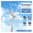 thumbnail image 2 of 3000W Wind Turbine With Free Charging Controller Yacht Farm Family Farm ,Widely Use, 2 of 7