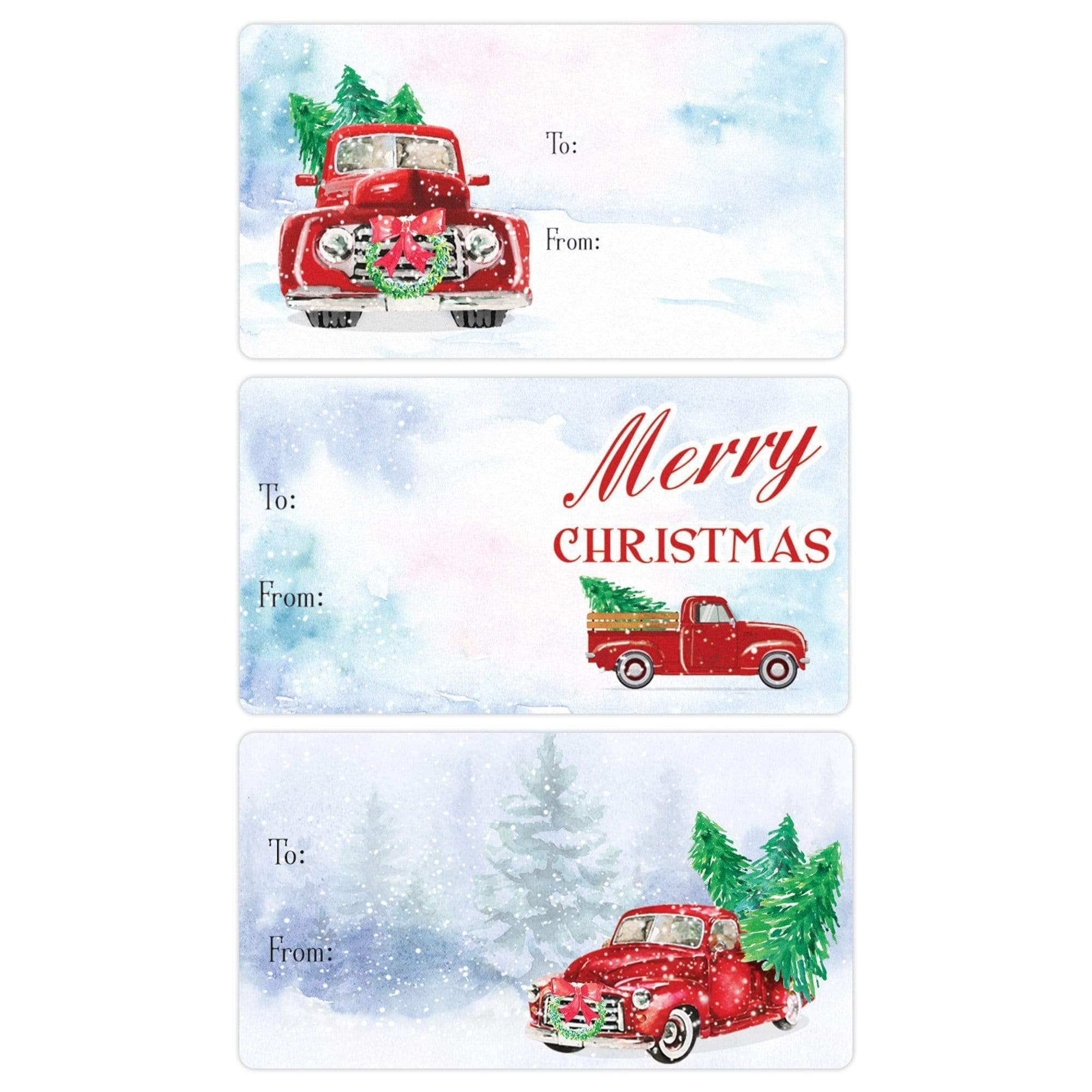 Christmas Address Labels Tags Stickers Home Computer Labels Hallmark Vintage 