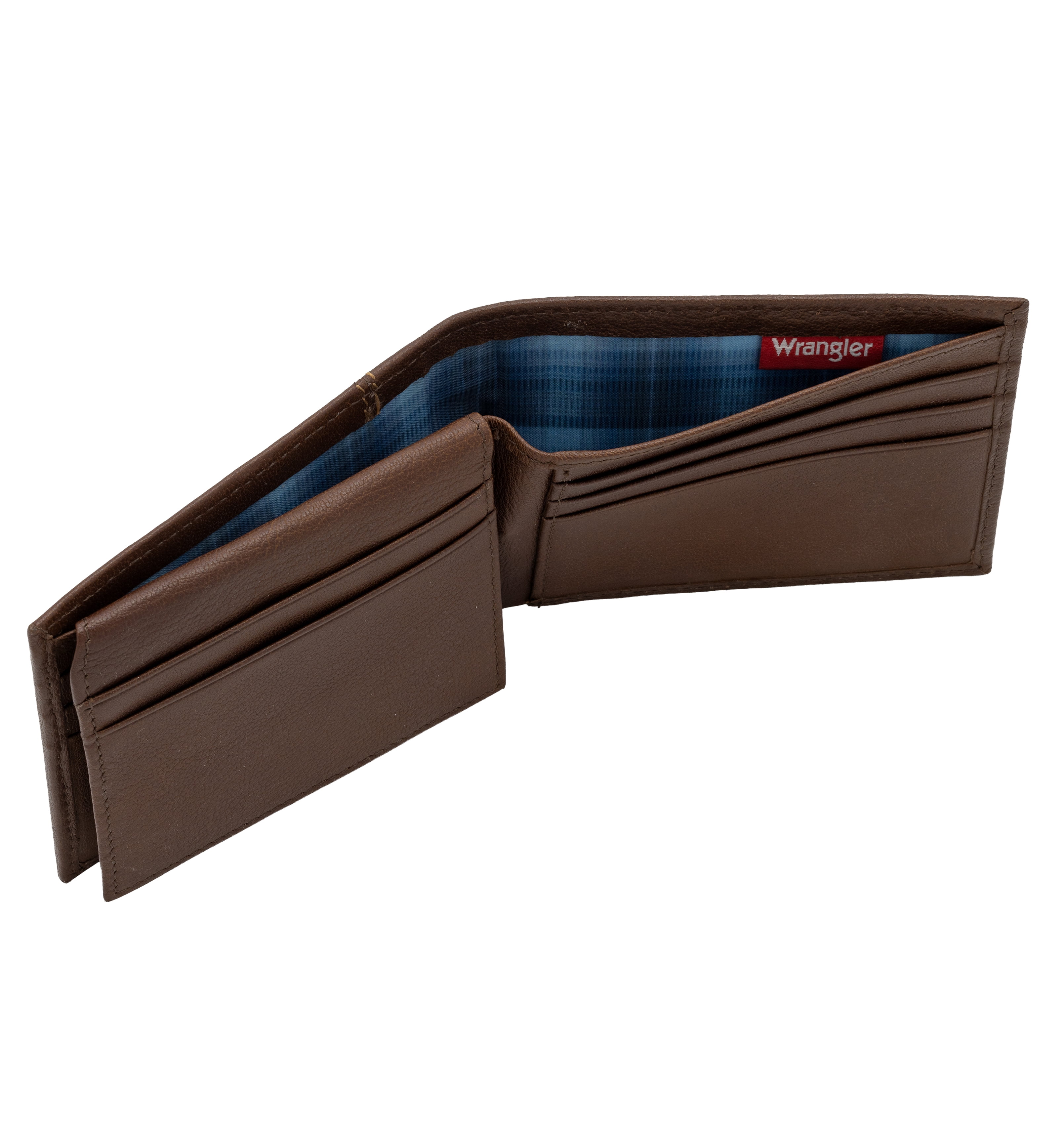 Wrangler Diecut Logo Inley Passcase