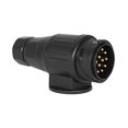thumbnail image 1 of 12V 13 Pin Trailer 13 Pole Electrical Caravan Wiring Connector Towing Bar Socket Adapter Car Truck RV ,Easy to Use, 1 of 6