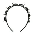 thumbnail image 4 of 2 horquillas trenzadas para el pelo, color negro * 2, 4 of 8