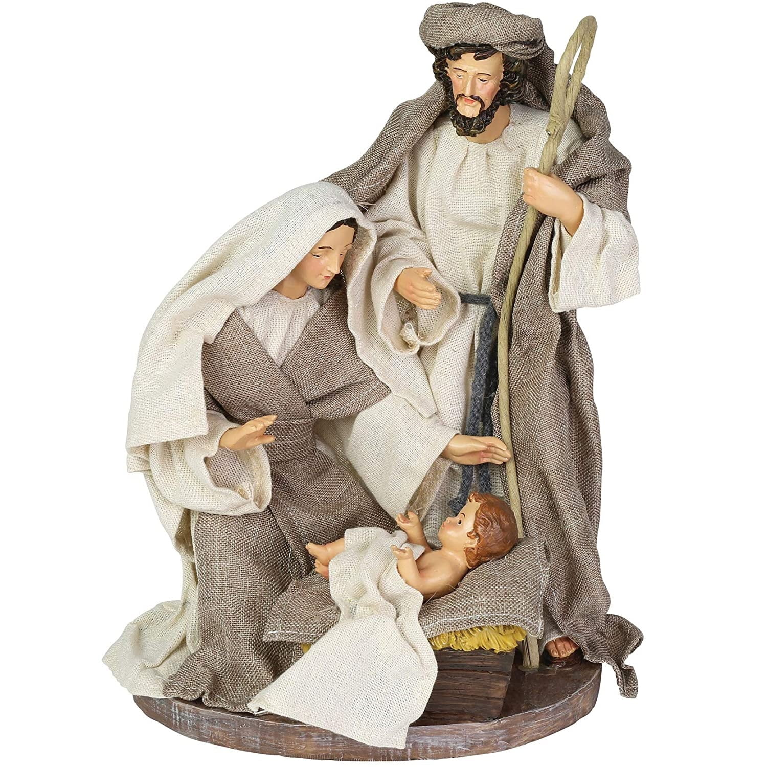 miniature holy family figurines