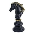 thumbnail image 1 of Piezas de ajedrez de resina Clásico Rey Reina Caballero Juego de ajedrez Caballo 142x114x27cm Sunnimix Figura estatuas de ajedrez, 1 of 7