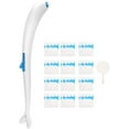 thumbnail image 1 of Kit de Démarrage de Brosse de Toilette Jetable, Brosse Fraîche Jetable avec 12 Recharges Jetables, 1 of 8