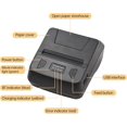 thumbnail image 4 of Portable 80mm Thermal Receipt Label Printer Wireless BT Mobile Bill ESC POS Print Command Compatible with Android iOS Windows System for Small Business Restaurant, 4 of 8