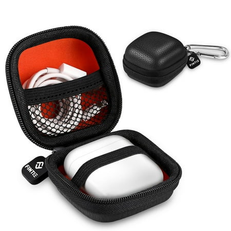 - Fintie Hard EVA Cover for Apple AirPods with Charging Case - Earphones Carrying Pouch Accessories, Black