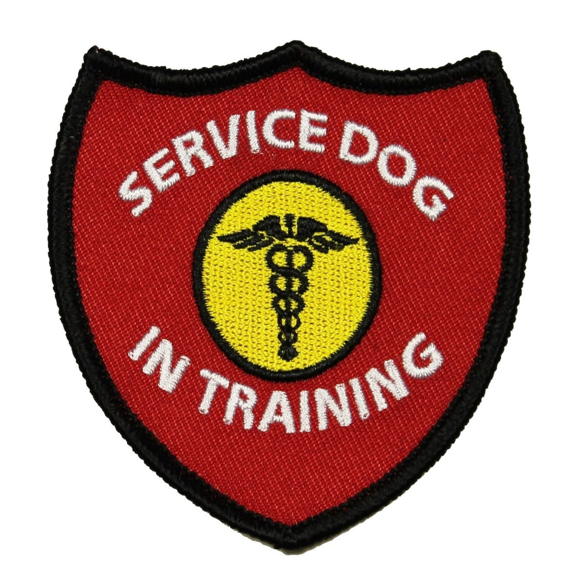 U-Pick Colors Embroidered Sew-On Dog Patch SERVICE DOG IN TRAINING
