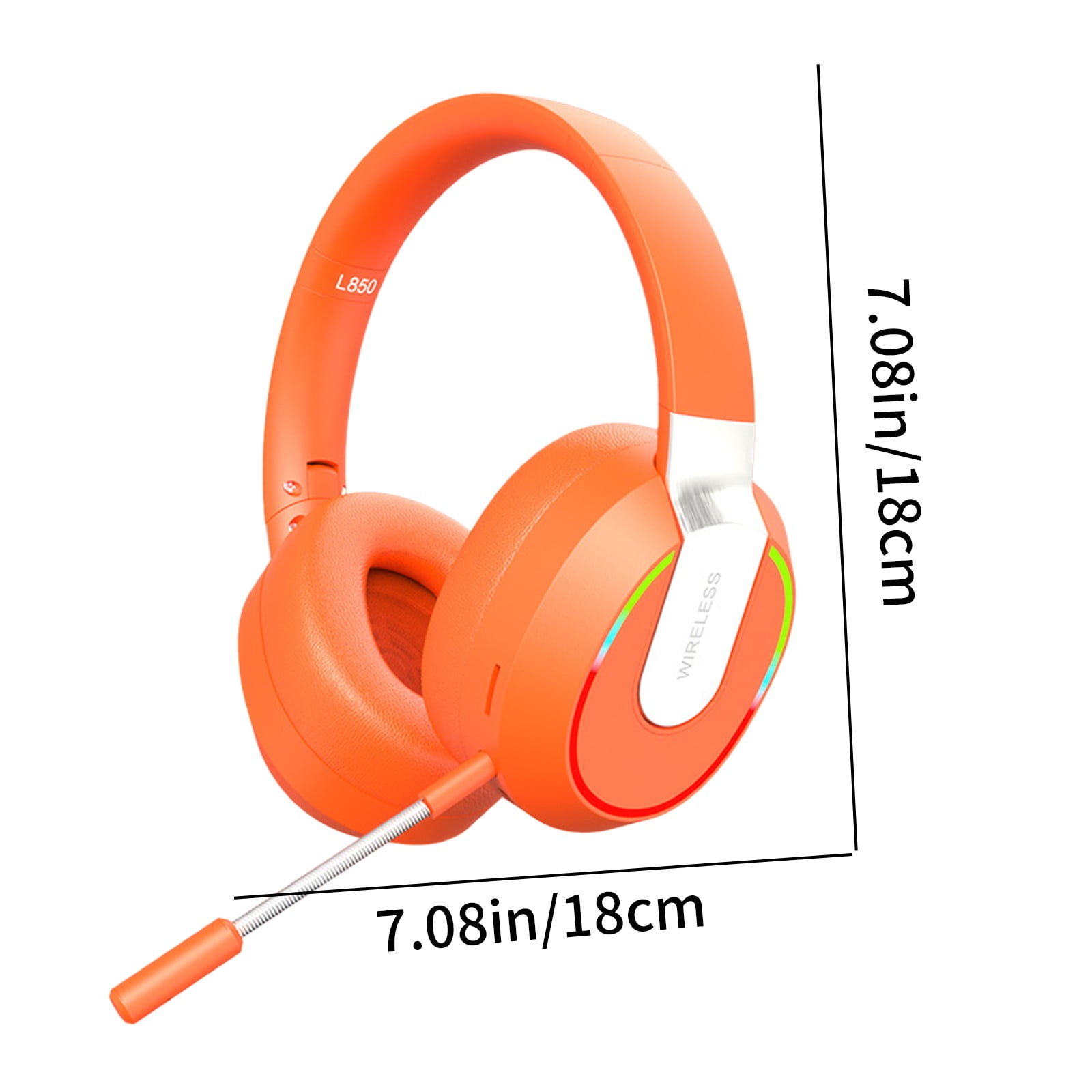 Bluetooth Headphones Over Ear, 85Hrs Playtime Wireless Headphones,Bass Boosted by 85%,Lightweight Headset with Deep Bass, Clear Call with 4 Noise Cancelling Mics,Low Latency for Travel Work Cellphone