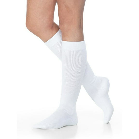 Sigvaris Well Being 160 Eversoft Diabetic 8-15 Knee High Compression Socks White Xlarge