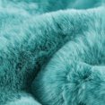 thumbnail image 3 of Home Soft Things Heavy Faux Fur Pillow Covers - 2 Pcs - Blue Turqoise - 14"x26", 3 of 7
