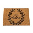 thumbnail image 6 of Christmas Front Door Doormat, Holly Wreath Printed Holiday Entryway Rug, Non‑Slip Floor Mat For Porch Entry Indoor Seasonal Home Decor, 45x75cm, 6 of 6