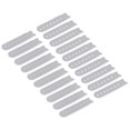 thumbnail image 1 of Unique Bargains Grey Plastic Snapback Strap Cover Hat Snap Buckle Replacement (12 Pairs), 1 of 7