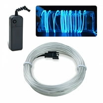 ACDANC 3.28Ft Portable El Wire Led Neon Glow String Rope Light Battery Operated Diy Strip Light,Led Strip Lights,Led Rope Lights,Battery Led Strip Lights