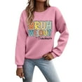 thumbnail image 1 of VBARHMQRT Chandail à Capuchon Anime 2024 et Mode Hiver Imprimé Lettre Sweat à Capuche pour Femmes, 1 of 2