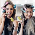 thumbnail image 2 of 9pcs Hair Root Clips, Volumizing Self Grip Volume Hair Curler, 2 of 2