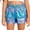 1-Sky Blue206, variant on Byoo Toddler Girls' Shiny Shorts Elastic Waist Metallic Party Shorts Gradient Colors for Carnival Dance Dress-Up Pants,Blue