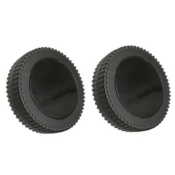 Bbq Accessories Grilling Accessories Grill Set Grill Tools Grill Utensils Set 6" Grill Wheels Replacement Parts ForGas Grills And Other Brands 2Pcs Black Black Wheel Cover