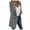 Grey, variant on Xmyrz Fall Jackets For Women 2025 Stylish Hanging Out Slim Fit Woolen Coat Long Sleeve Turn Down Collar Top Coat Outerwear Jacket
