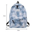 thumbnail image 1 of Mochilas escolares informales para niñas, mochila con estampado de cereza de gran capacidad, con cremallera, para libros de viaje, Kawaii, para exterioresSky BlueFrancia Fivean unisex, 1 of 2