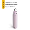 thumbnail image 2 of RTIC 26 oz Ceramic Lined Insulated Journey Water Bottle, Leak-Proof Lid, Pale Pink Glitter, 2 of 8
