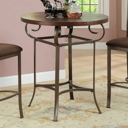 Acme Furniture Tavio Bar Height Pub Table Dark Bronze Acme Furniture Tavio Bar Height Pub Table Dark Bronze