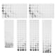 thumbnail image 5 of Pegatina de sellado de papel de aluminio de 6 hojas Pegatinas autoadhesivas Pegatina de tubo suave, 5 of 5