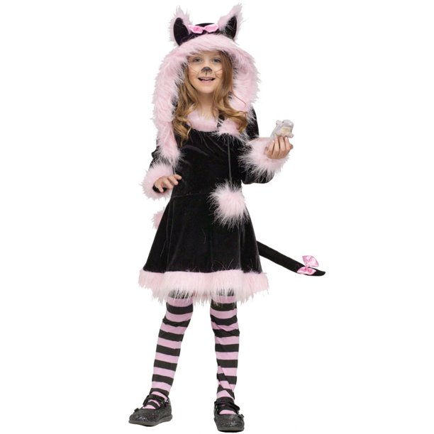 Hooded Pretty Kitty Toddler Costume, Size 3T4T