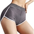 thumbnail image 3 of QLEICOM Womens Athletic Shorts, Plus Size Shorts, Basic Slip Bike Shorts Compression Workout Leggings Pants Yoga Shorts, Running Shorts, Comfy Beach Shorts, Cycling Shorts Gray L, 3 of 6