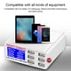thumbnail image 5 of Estación De Carga Inteligente Usb De 6 Puertos, Carga Rápida, Cargador Multi Usb, Puerto Tipo C Con Pantalla Lcd Para Iphone, Xiaomi, Huawei, Tableta Scienceny EL010273-00, 5 of 6
