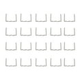 thumbnail image 2 of Universal 100 Pcs/Set Precut 0.6mm-0.8mm Hot Wave Flat  For Plastic Stapler Repair Welder repair tool, 2 of 6