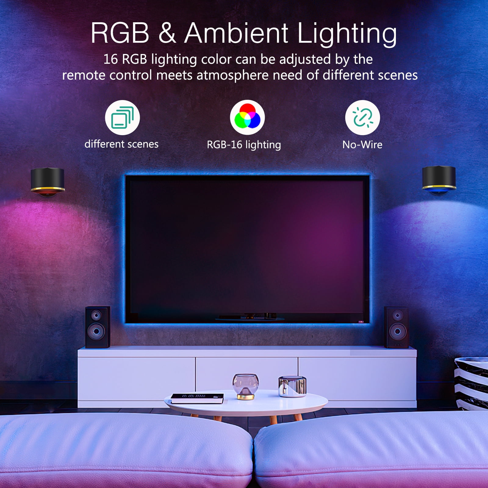 Wall Lamp, ORIA LED Wall Mounted Reading Lights, Wall Sconces with USB Charging Port 3 Brightness Levels Magnetic Ball 360Rotation Dimmable Touch Control, Lamps for Kids Study Bedside Closet
