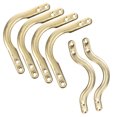 thumbnail image 3 of Milisten 6pcs Billiards Net Bracket Billiards Net Corner Pool Table Pocket Fixing Kit, 3 of 6