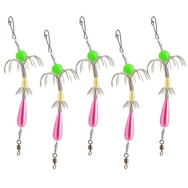 Mosiee Fluorescence Triangle Pin Glow In The Dark Bead Luminous Effect Pearl Squid