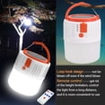 thumbnail image 3 of LED Camping Lantern Rechargeable,5 Light Modes 4800mAh Power Bank,Solar Lamp Lantern for Equipment Charging,Life Saving,Camping,Hiking,Fishing,Shelters, 3 of 7