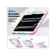 thumbnail image 3 of Case for iPad Air 11 inch 6th Generation M2 2024, Heavy Duty Shockproof Protective Cover with Screen Protector, Stand and Hand/Shoulder Strap for iPad Air 6th Generation, 3 of 7